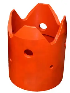 Polyethylene (Orange) Crowns-image