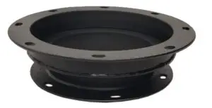 8” to 6” Steel Slotted Flange Transition Plate Adapter-image